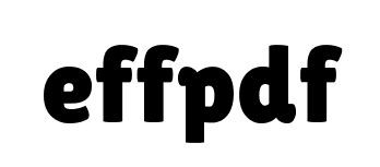 EffPdf wordmark